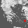 Karta över Grekland